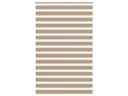 Vidaxl Cortina De Zebra 145x200 Cm Largura Do Tecido 140,9cm Poliéster