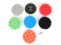 Kit de Esponjas de Polimento para Lixadeira Espuma Fina Resistente Ao Fogo e Desgaste