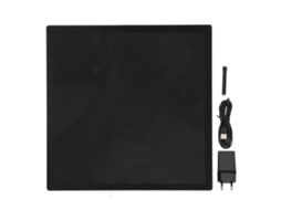 Display Led Matriz 32x32 Pontos Multicolorido Programável Com App Controle Relógio Digital Decoração Mesa Parede Eu Plug