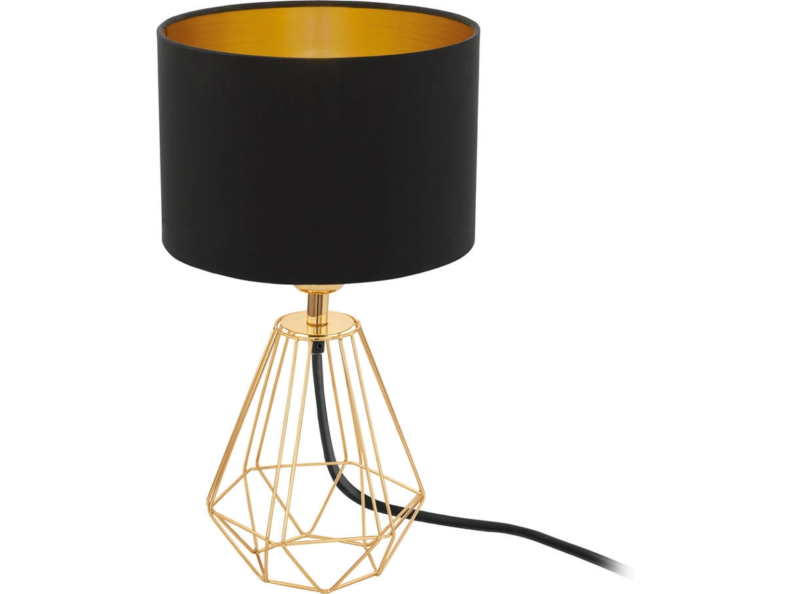 EGLO Candeeiro de mesa Carlton 2 dourado