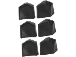 Conjunto De 6 Capas Antiderrapantes Para Escada, Duráveis, Protegem O Piso E Estabilizam A Escada.