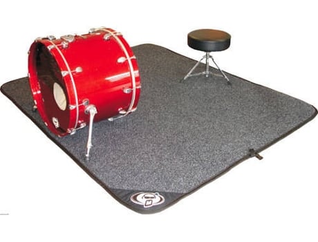 Tapete de Bateria PROTECTION RACKET Cinzento (2 x 1,6m)