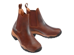 Botas Equitação Zip Leather Castanho Eu 38Equitheme