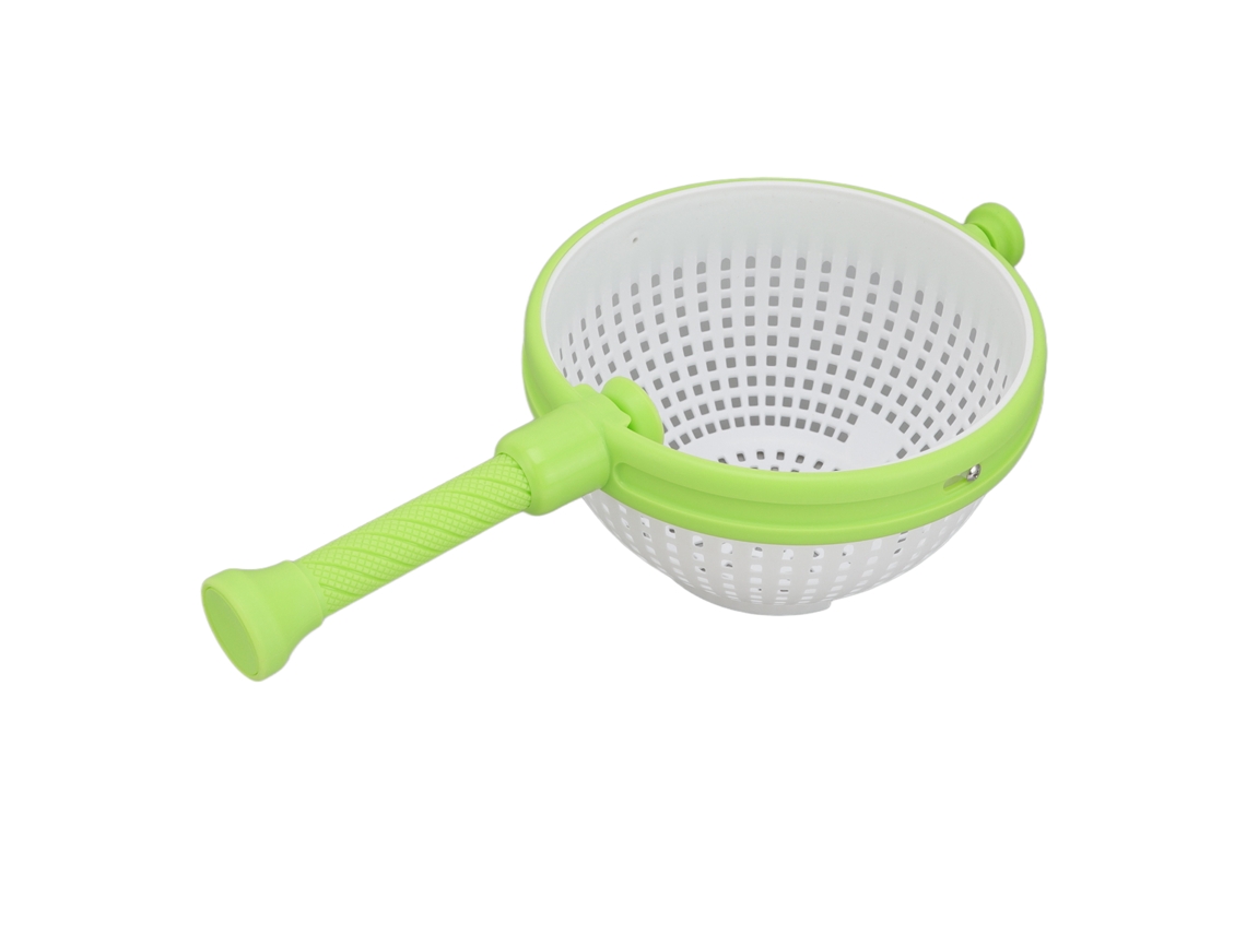 Ronjoe-centrífuga Para Salada Com Alça Colapsível Centrífuga De Salada Sem Arranhões