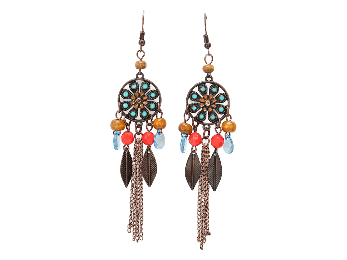 Brincos Pendentes Elegantes Com Cristais Falsos