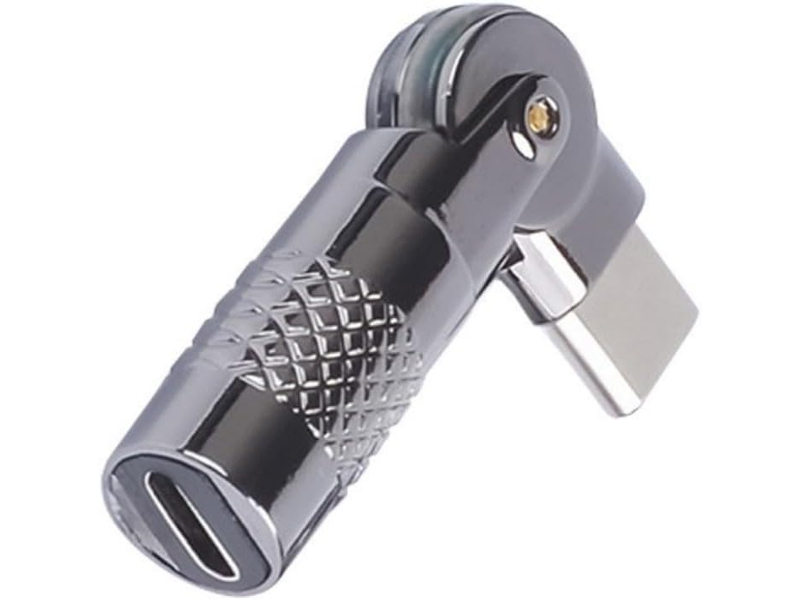 Adaptador Usb c/usb para Usb em Alumínio com Ângulo de 90 Graus para Dispositivos SFUSHOS