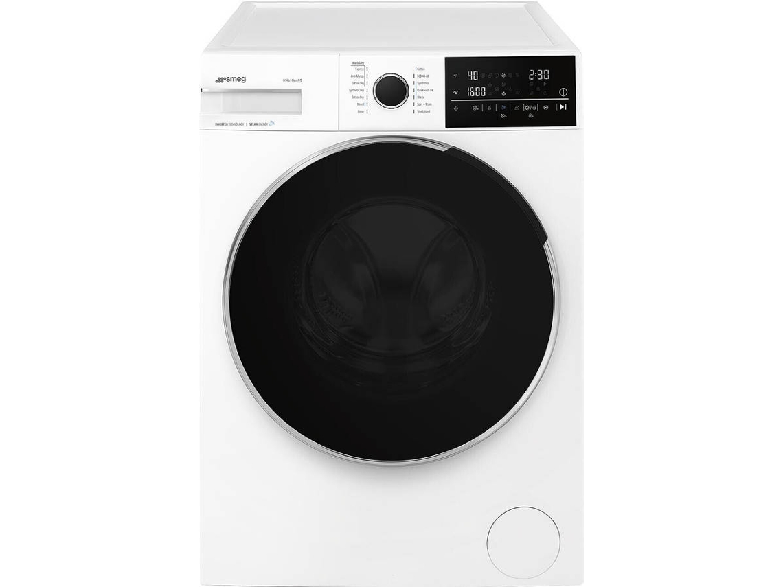 Máquina de Lavar e Secar Roupa SMEG WDN854SLDIN (5/8 kg - 1400 rpm - Branco)