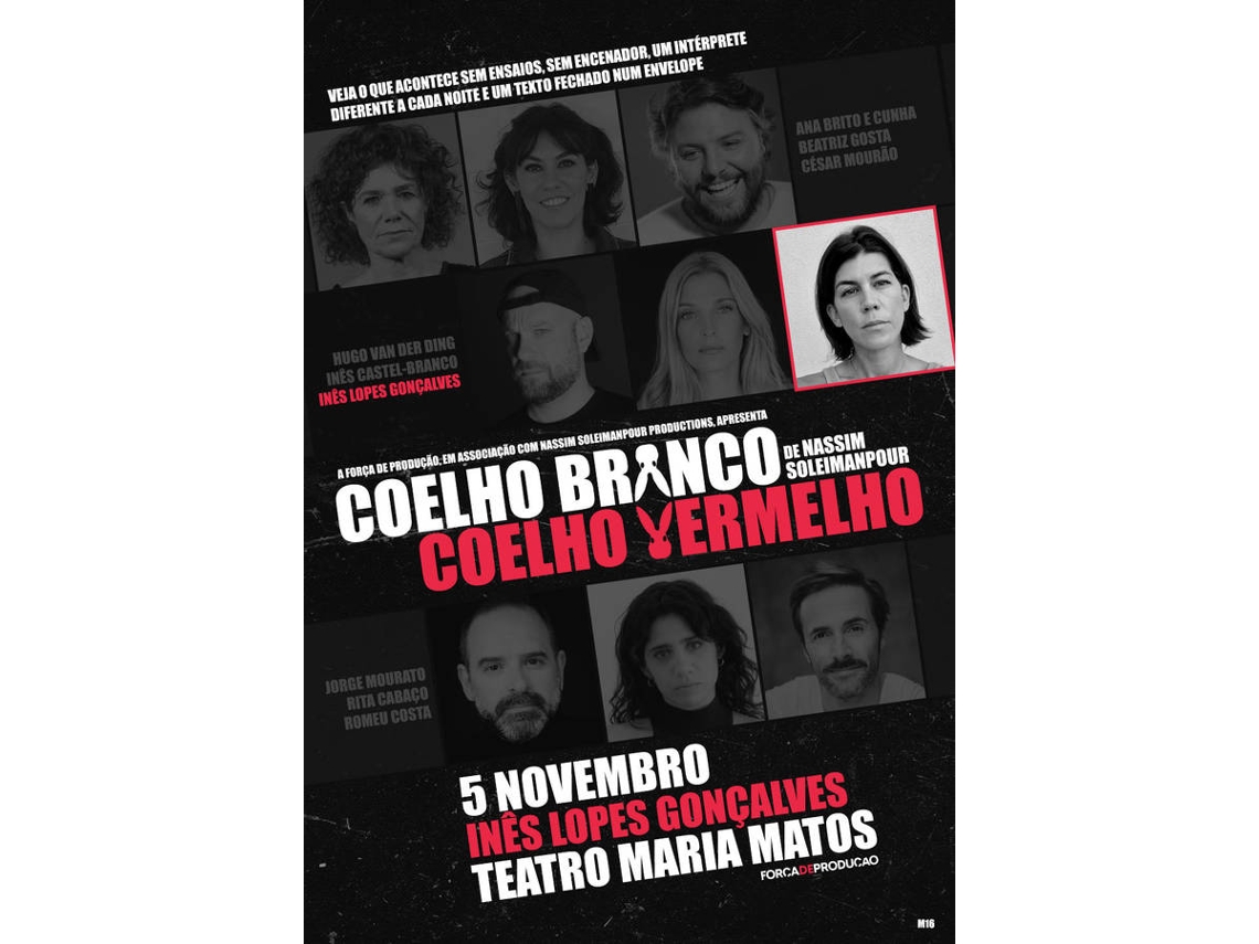 Bilhete COELHO BRANCO COELHO VERMELHO|LISBOA