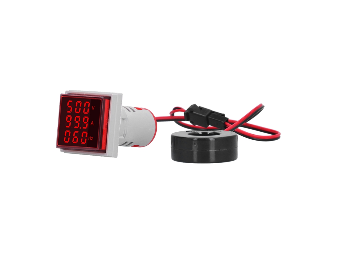 Indicador Led Digital 60 500v Ac 0 100a