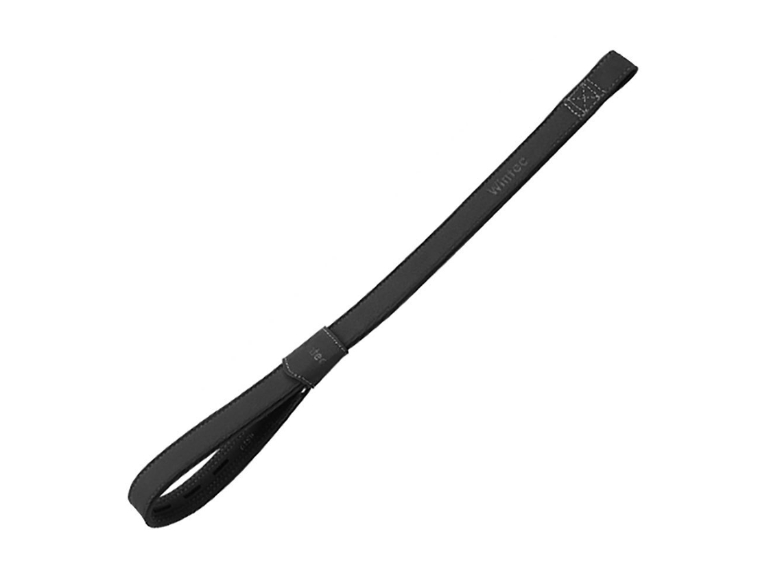 Sem Fivela Estribos de Couro Pro Preto 80 Cmwintec