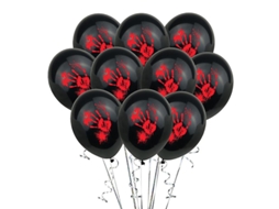 20pcs Balão Preto Allinless