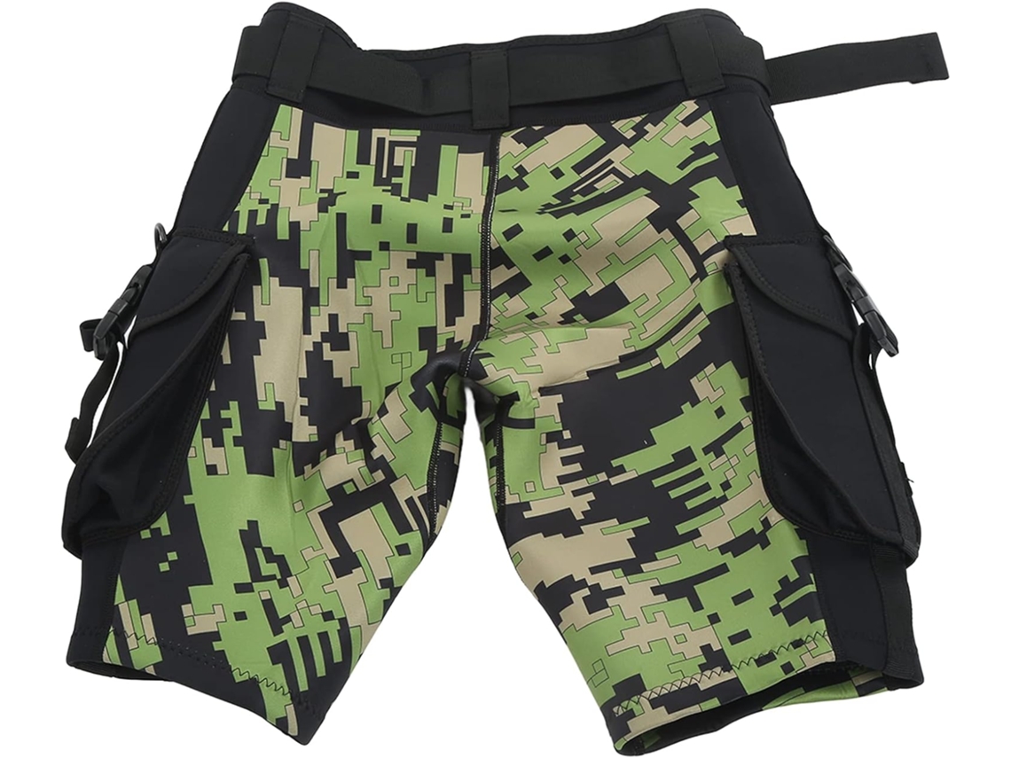 SFUSHOS Proteção solar rápida, roupa de banho ajustada, para homem