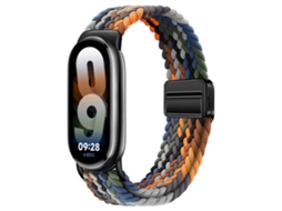 Pulseira De Nylon Trançado Com Fecho Magnético Para Xiaomi Smart Band 10/9/8
