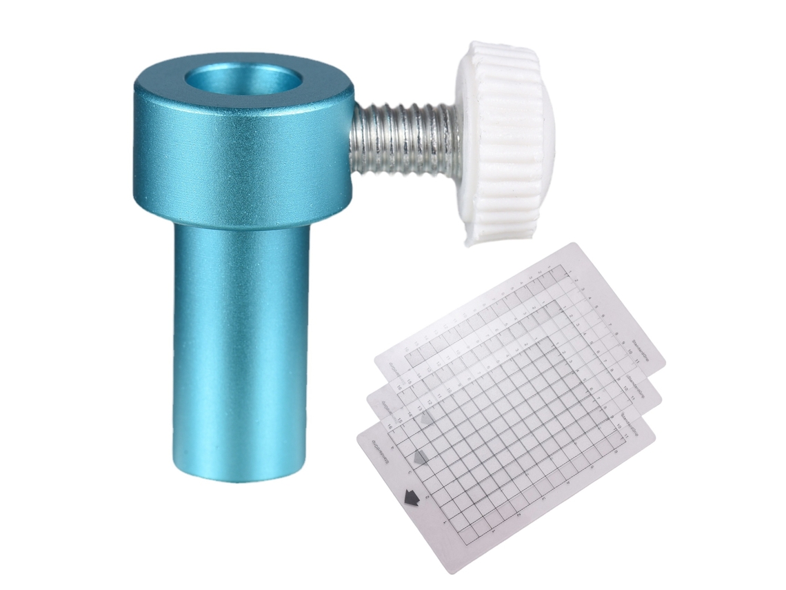 Adaptador de Caneta para Máquina Cricut Joy com 3 Tapetes 6.5x4.5in Aço Alumínio para Canetas 8mm | S/MARCA