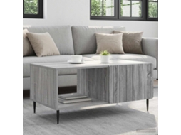 Vidaxl Mesa De Centro Sonoma Cinzento 90 X 50 X 40 Cm
