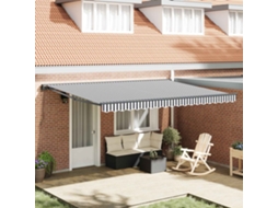 Vidaxl Estrutura De Toldo Antracite E Branco 450 × 300 Cm