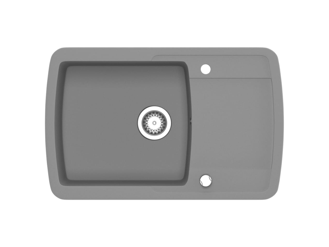 Kitchen Sink, Kitchen Sinks Vidaxl Cinzeto Granito (n/a)