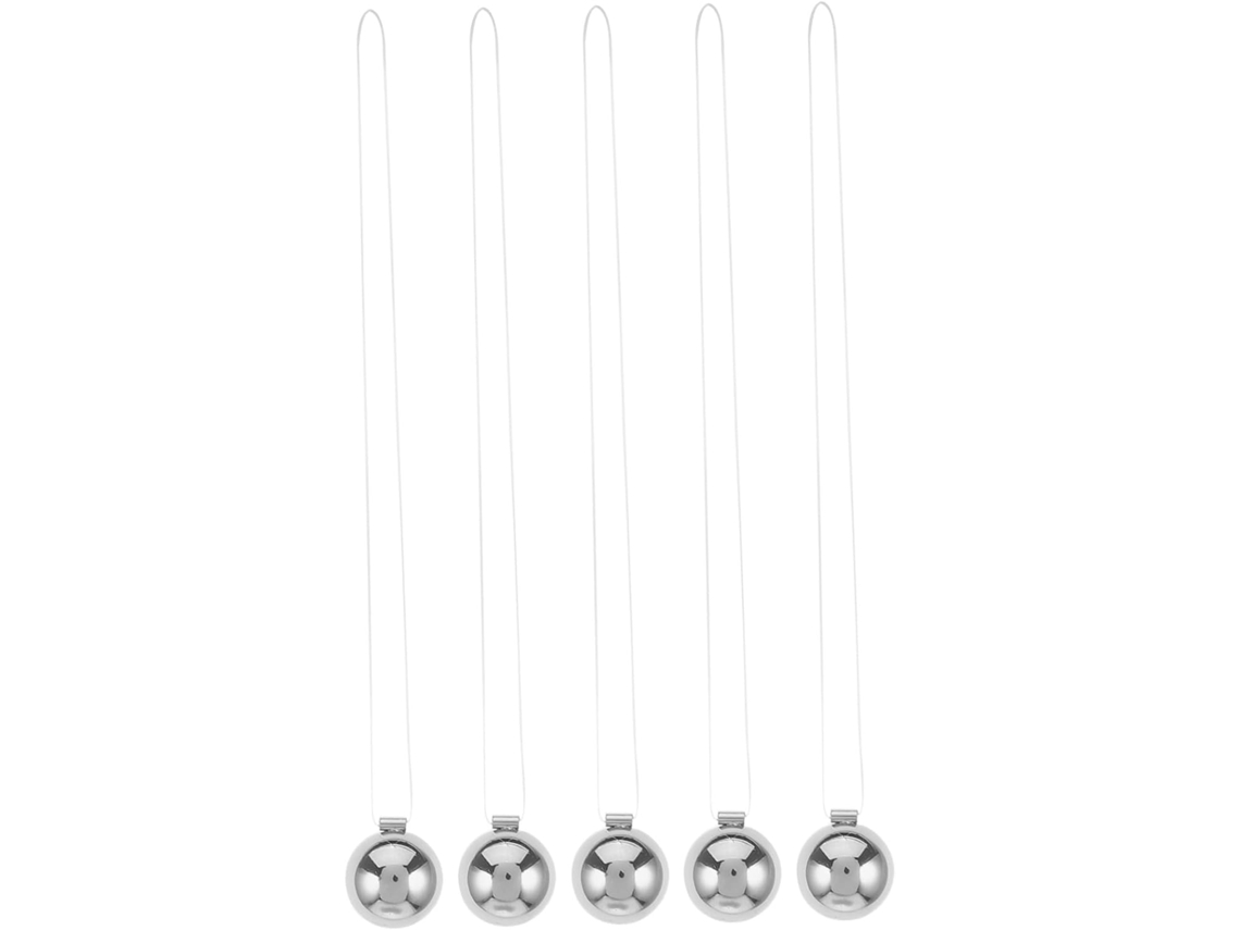 Pêndulo De Newton Com 5 Bolas De Aço Para Demonstração Científica De Cinética