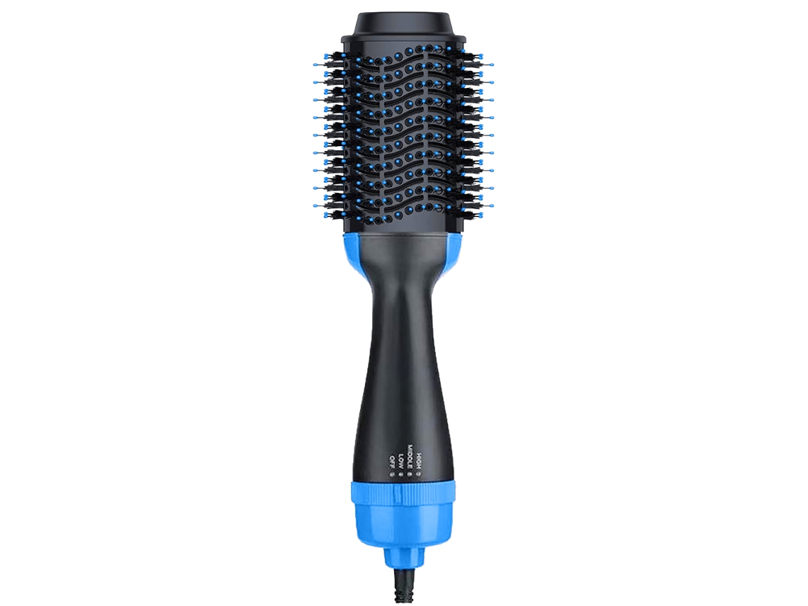 Escova de Cabelo para Viagem Escova de Cabelo Quente com Íon Turmalina Cerâmica de Dupla Tensão de 3/4 Polegadas JEDBESETZT
