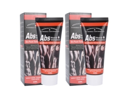 2pcs Crema De 60g Para Entrenamiento De Abdomen Y Adelgazamiento Corporal