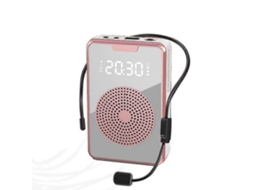 Amplificador de voz portátil para professores com microfone e fones de ouvido, alto-falante recarregável para treinamento, Slowmoose Tour