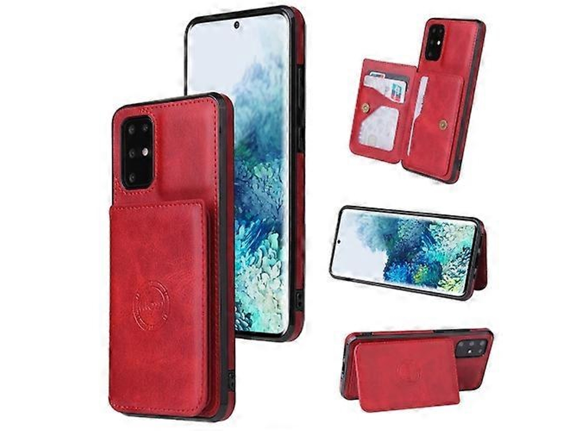 Capa Magnética Para Celular Huawei P40 Com Textura De Bezerro