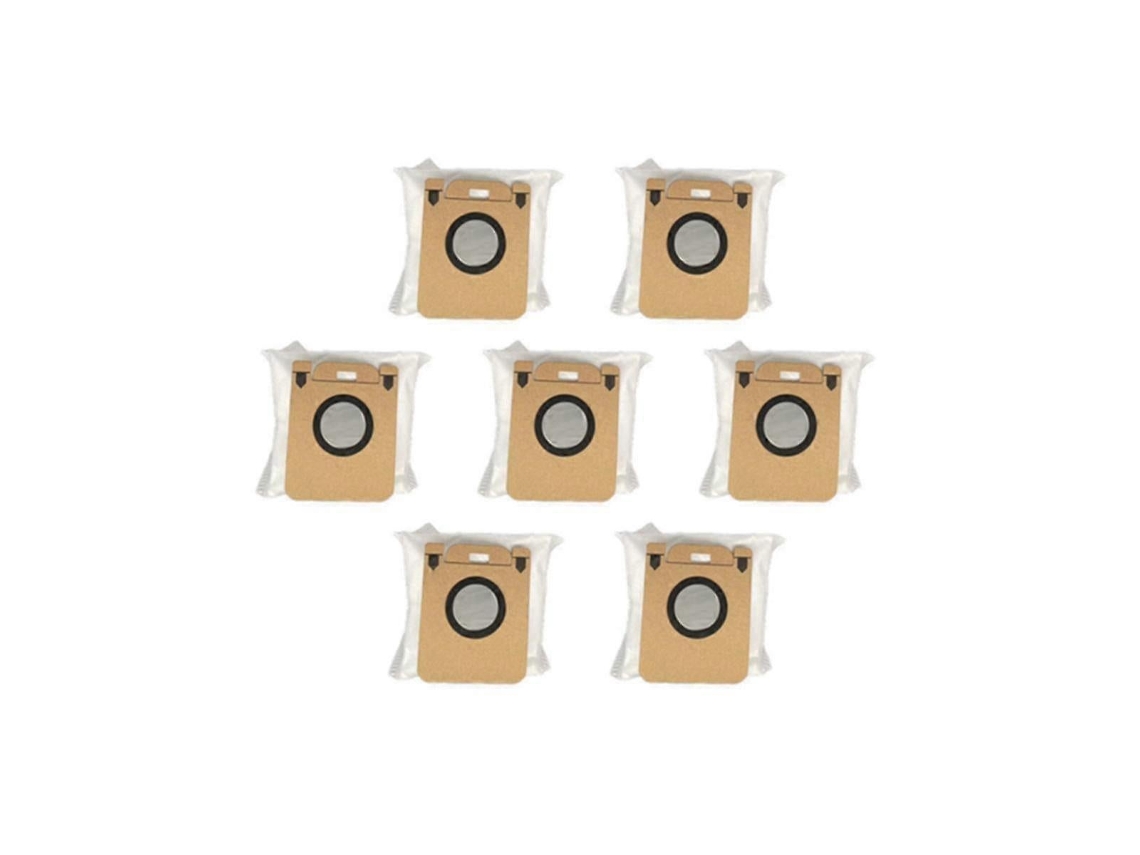 Conjunto De 7 Sacos Para Aspirador Pó Bot D10 Plus Rls3d Peças Reposição E Acessórios Tuotuo