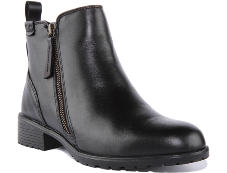 Botas de Mulher STRIVE Pele Preto (37)