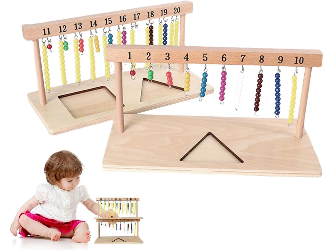 Quadro Contas Genérico Para Brinquedos Materiais Matemáticos Fáceis De Usar Brinquedo Educativo Com Coloridas