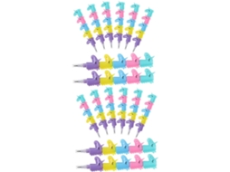 16pièces Cartoon Shaped For Kids Student Prizes Fun Stackable Writing Tools