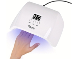 Lâmpada de Unhas de Alta Potência 120w Uv Led, Secagem Rápida, 3 Temporizadores, Sensor Inteligente SFUSHOS