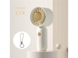 Mini Ventilador MDUG, 3 velocidades, bateria 507mah, verão