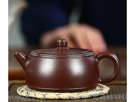 Teapot Purple Clay Tea Pot Handmade Kettle Zisha Tea Set Raw Ore Purple Mud Teaware Unabranded