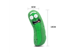 Pelúcia Fofa Rick Pepino Boneco de Pelúcia Brinquedo Macio Presente Para Crianças
