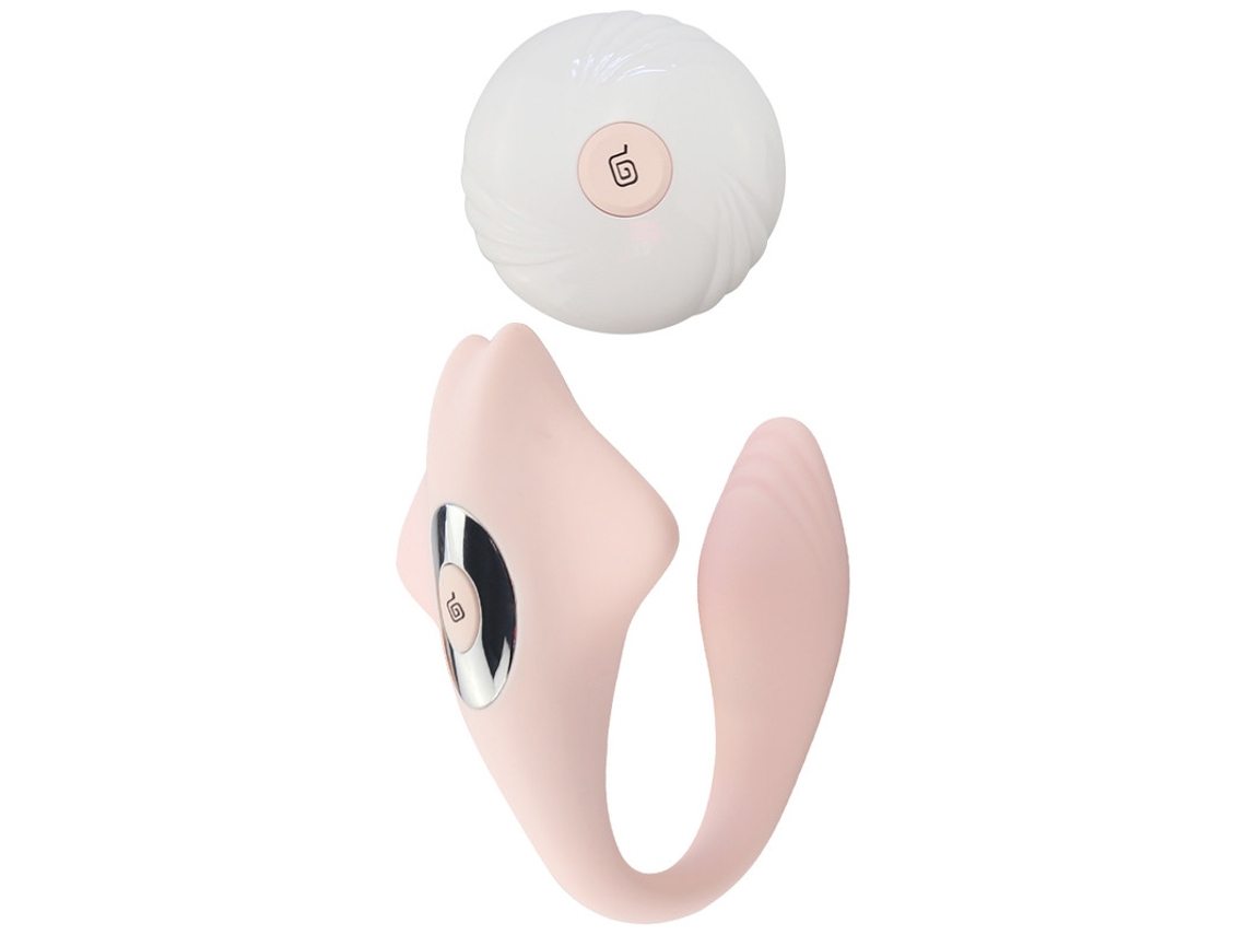 Vibrador De Massagem Wearable Com Controle Remoto Sem Fio De 10 Frequncias Para Mulheres (rosa)