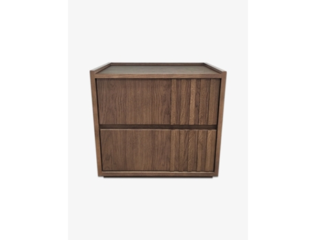 Mesa de Cabeceira Andy Medidas CRISPALMÓVEL Castanho (50x55x40cm)
