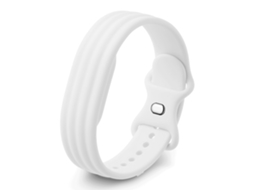 Pulseira Panoona Para Google Fitbit Air Pulseira Silicone Desportiva Macia Respirável Substituição Branco