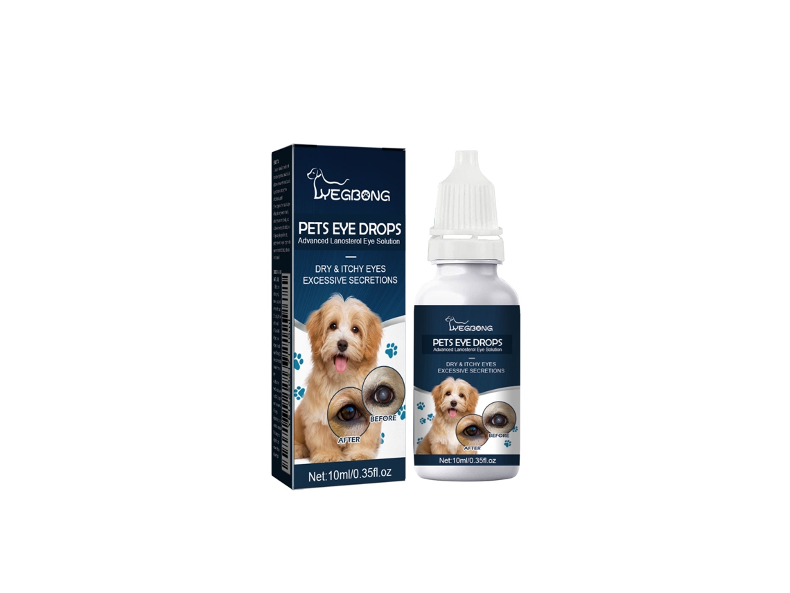 Gotas Oculares para Cães e Gatos - Tratamento de Manchas, Coço, Olhos Limpinhos LAXISCREED