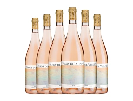 Vinho rosé VINOS DEL VIENTO Rosé Grenache Campo de Borja Jovem (0.75 L - 6 Unidades)