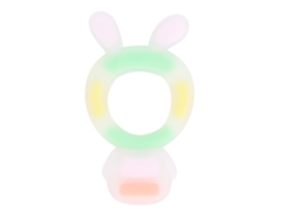 Mali brinquedo de Bico Dental Silicone para Bebê 0 6 Meses Coelho Cartoon Seguro Lavavajillas