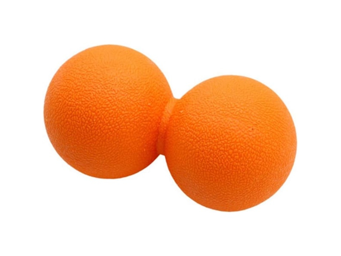 Amendoim Bola Miofascial Laranja Ioga Pés Costas