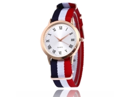 Relógio de Pulso Feminino Masculino de Couro Quartz Business T0034 e 2
