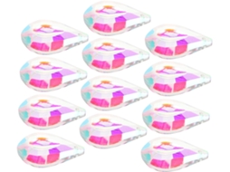 Conjunto De 12 Cristais Decorativos Para Lustres, Enfeites De Vidro Transparente, Fáceis De Instalar Para Casamentos, Gokoco