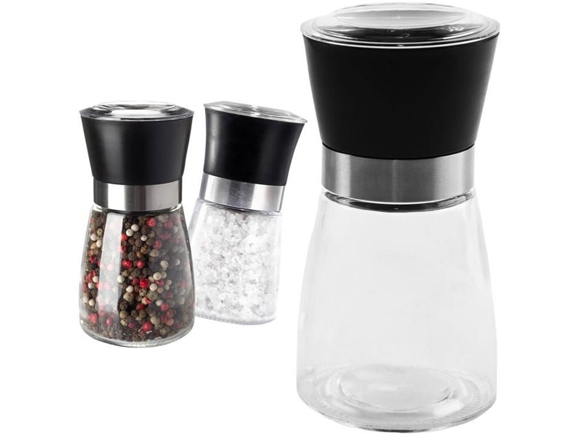 Moedor De Especiarias, Universal, 13 Cm, Vidro Transparente, Fácil De Limpar, Ideal Para Presentes