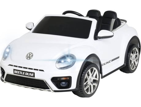 Carro elétrico XTRM Infantil Vw Beetle Licenciado - Branco