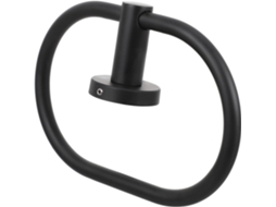 Porta Toalhas De Aço Inoxidável Preto, Para Montagem Na Parede, Ideal Para Banheiro Ou Cozinha. Gokoco