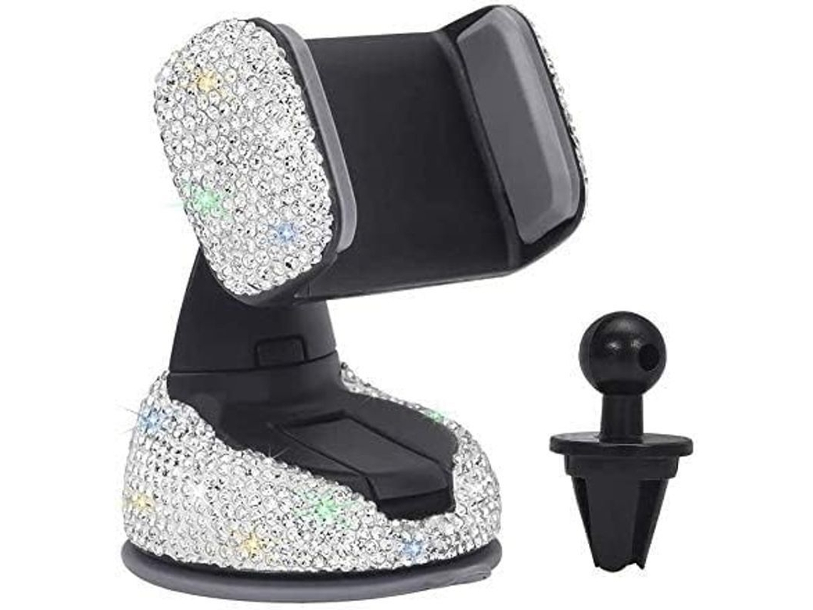 2026 suporte de Telefone para Carro Bling, Suporte com Cristais Strass, Base para Ventilação de Ar