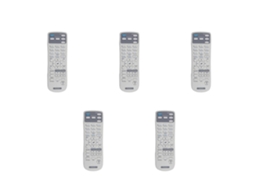 Conjunto De 5 Controles Remotos De Substituição Para Projetor Epson Brightlink 725wi/1485fi, Ex3280, Ex9230 E Home Cinema 880 (código 219863500_glo