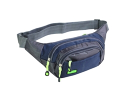 Bolsa de Cintura AQUAFORGE impermeável com bolsos porta celular e zíper leve para caminhada