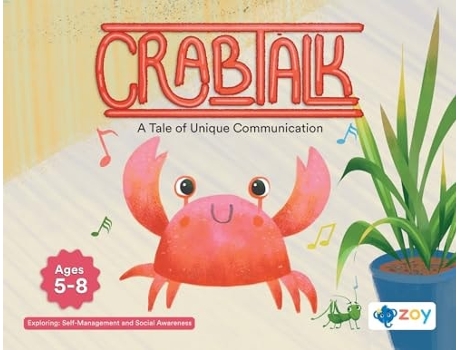Livro Crab Talk de Zoy LLC (Inglês)